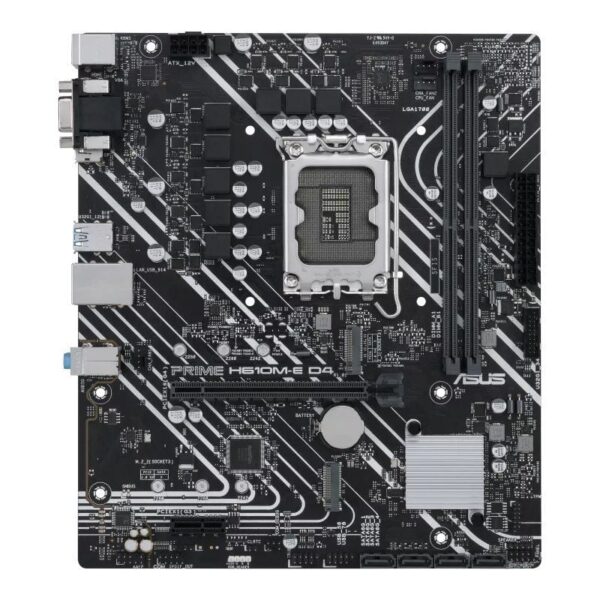 Placa Base Asus Prime H610M-E D4-CSM/ Socket 1700/ Micro ATX - Imagen 2