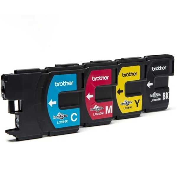 Cartucho de Tinta Original Brother LC-980 Multipack/ Cian/ Magenta/ Amarillo/ Negro - Imagen 2