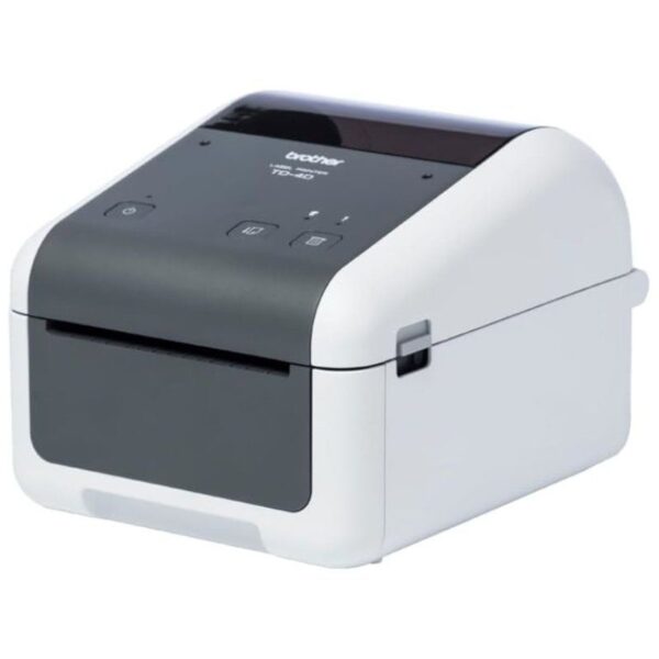 Impresora de Etiquetas y Tickets Brother TD-4410D/ Térmica/ Ancho etiqueta 108mm/ USB-RS232/ Blanca y Negra - Imagen 3