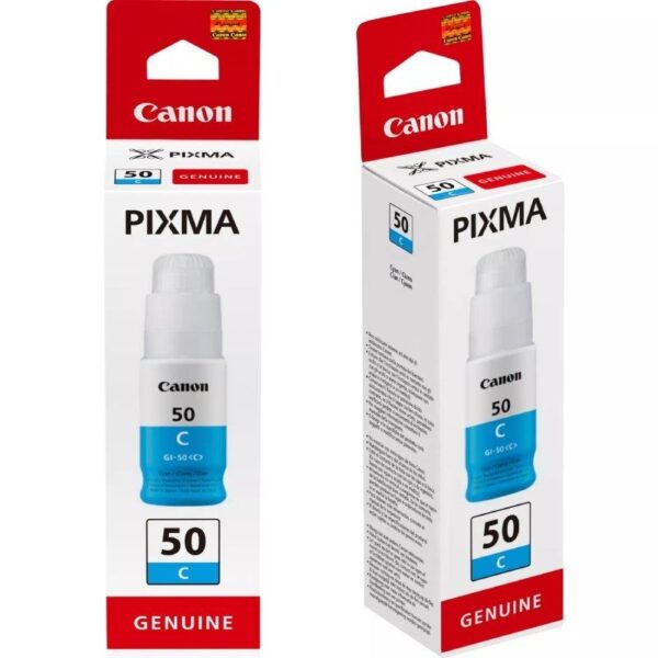 Botella de Tinta Original Canon GI-50/ Cian - Imagen 3