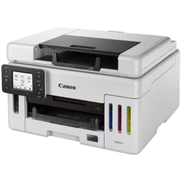 Multifunción Recargable Canon MAXIFY GX6550 MegaTank WiFi/ Dúplex/ Blanca - Imagen 2