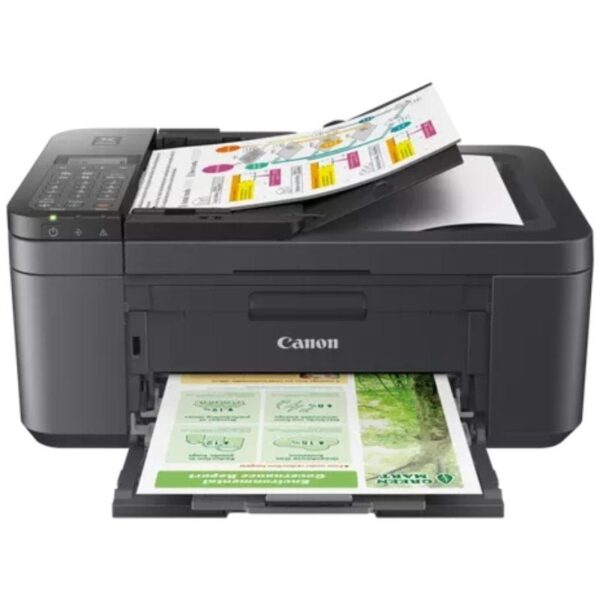 Multifunción Fotográfica Canon PIXMA TR4755i WiFi/ Duplex/ Fax/ Negra - Imagen 3