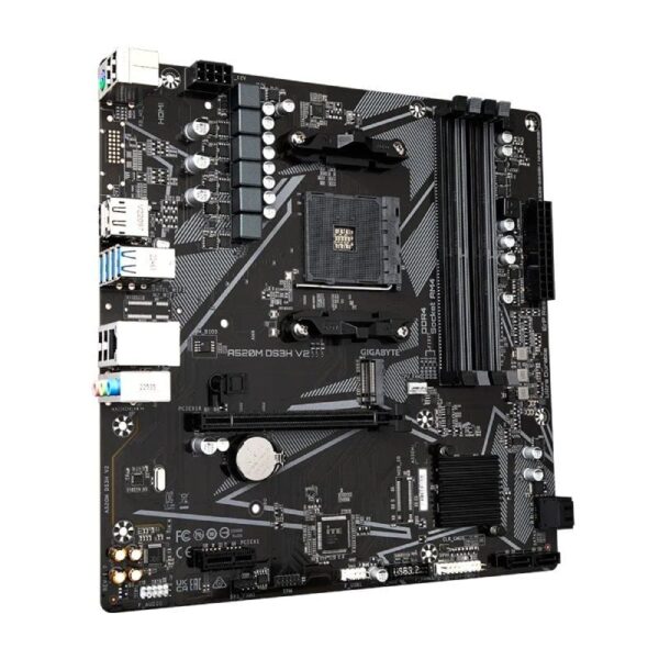 Placa Base Gigabyte A520M DS3H V2 Socket AM4/ Micro ATX - Imagen 3