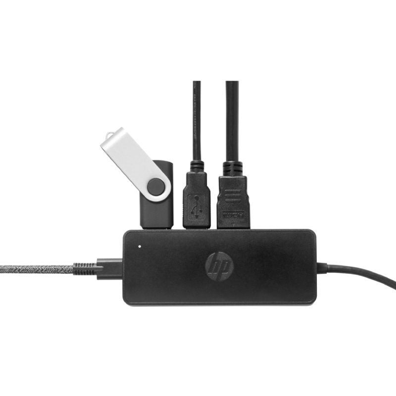 Docking USB 3.0 Tipo-C HP USB-C Travel G2/ 2xUSB/ 1xHDMI/ 1xVGA/ Negro - Imagen 3