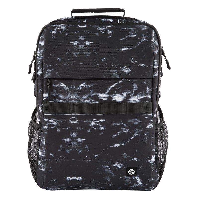 Mochila HP Campus XL 7J592AA para Portátiles hasta 16″/ Negra y Blanca