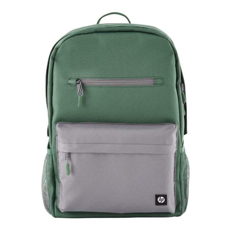 Mochila HP 7J595AA Campus para Portátiles hasta 15.6″/ Verde y Gris