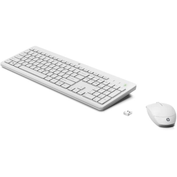 Teclado y Ratón Inalámbricos HP 230/ Blancos - Imagen 2