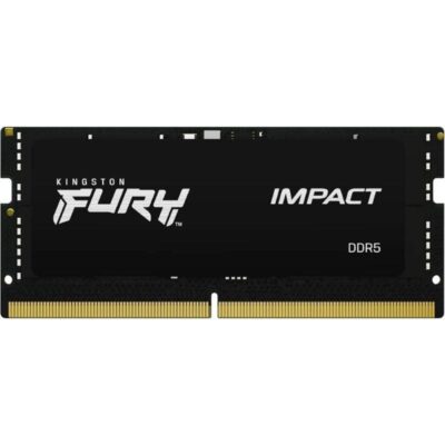 Memoria RAM Kingston FURY Impact 16GB/ DDR5/ 5600MHz/ 1.1V/ CL40/ SODIMM