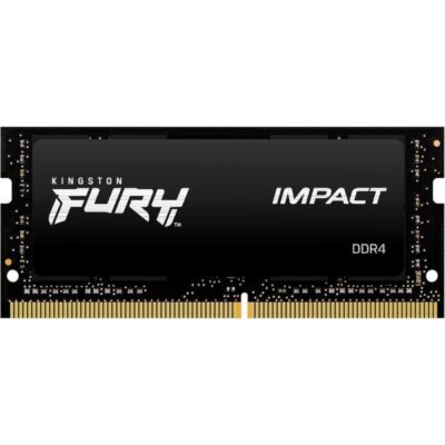 Memoria RAM Kingston FURY Impact 32GB/ DDR4/ 3200MHz/ 1.2V/ CL20/ SODIMM