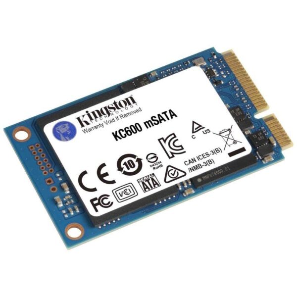 Disco SSD Kingston KC600 1TB/ mSATA/ Full Capacity - Imagen 2