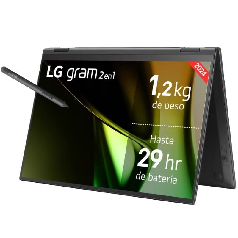 Portátil LG Gram 14T90S-G.AA75B Intel Core Ultra 7-155H/ 16GB/ 512GB SSD/ 14″ Táctil/ Win11