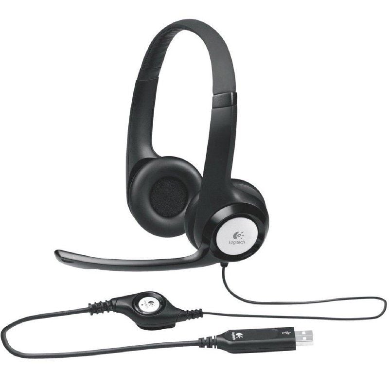 Auriculares Logitech H390/ con Micrófono/ USB/ Negros - Imagen 2