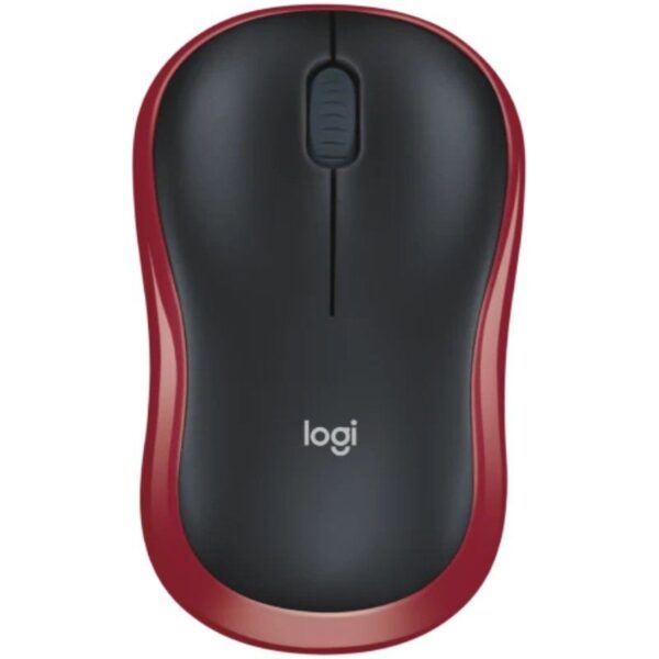 Ratón Inalámbrico Logitech M185/ Hasta 1000 DPI/ Rojo - Imagen 2