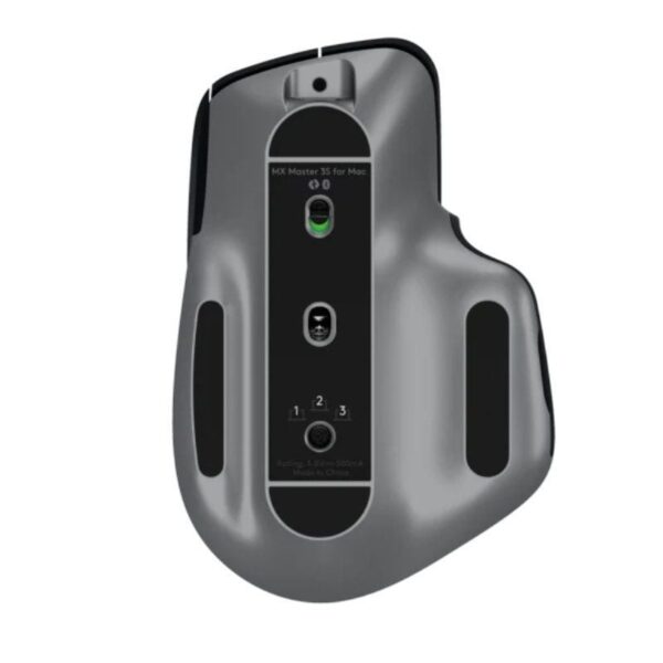 Ratón Ergonómico Inalámbrico por Bluetooth Logitech MX Master 3S For Mac/ Batería recargable/ Hasta 8000 DPI/ Gris Espacial - Imagen 2