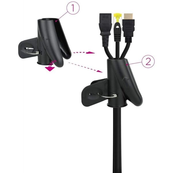 Organizador de Cables en Espiral Nanocable 10.36.0001-BK/ 1m - Imagen 2