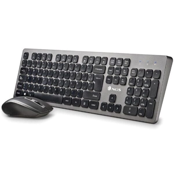 Teclado y Ratón Inalámbricos NGS Idol Kit - Imagen 2
