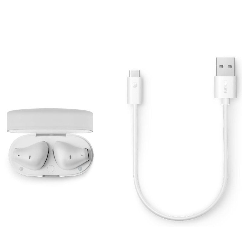 Auriculares Bluetooth Philips TAT2139WH con estuche de carga/ Autonomía 7h/ Blancos - Imagen 3