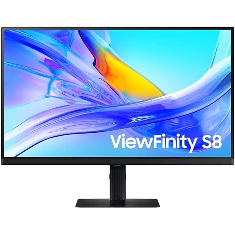 Monitor Profesional Samsung ViewFinity S8 S27D800UAU 27″/ 4K/ Regulable en altura/ Negro