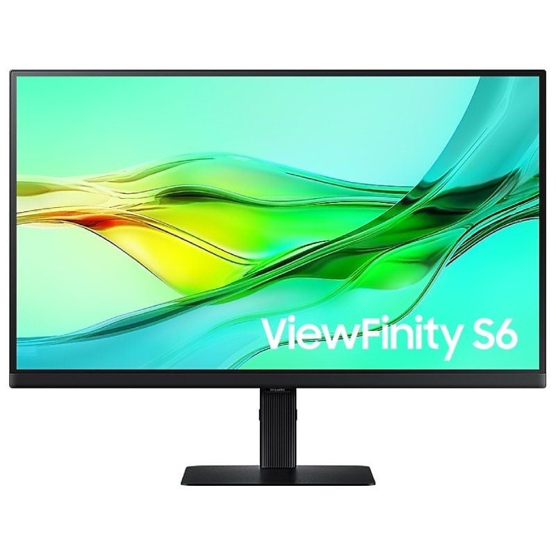 Monitor Profesional Samsung ViewFinity S6 S32D600EAU 32"/ QHD/ Regulable en Altura/ Negro