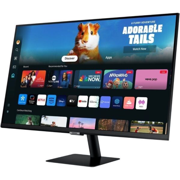 Smart Monitor Samsung M5 S32DM502EU 32"/ Full HD/ Smart TV/ Multimedia/ Negro - Imagen 2