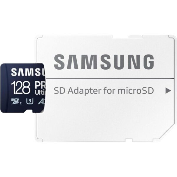 Tarjeta de Memoria Samsung Pro Ultimate 128GB microSD XC con Adaptador/ Clase 10/ 200MBs - Imagen 2