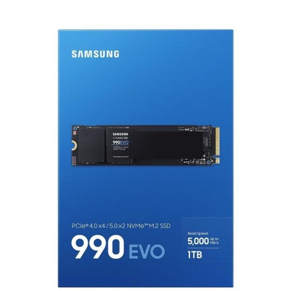Disco SSD Samsung 990 EVO 1TB/ M.2 2280 PCIe 5.0/ Compatible con PS5 y PC/ Full Capacity - Imagen 3