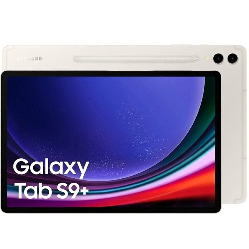 Tablet Samsung Galaxy Tab S9+ 12.4″/ 12GB/ 256GB/ Octacore/ Beige