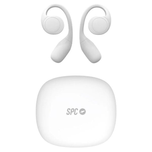 Auriculares Deportivos Bluetooth SPC Ether 2 Sense con estuche de carga/ Autonomía 8h/ Blancos - Imagen 3