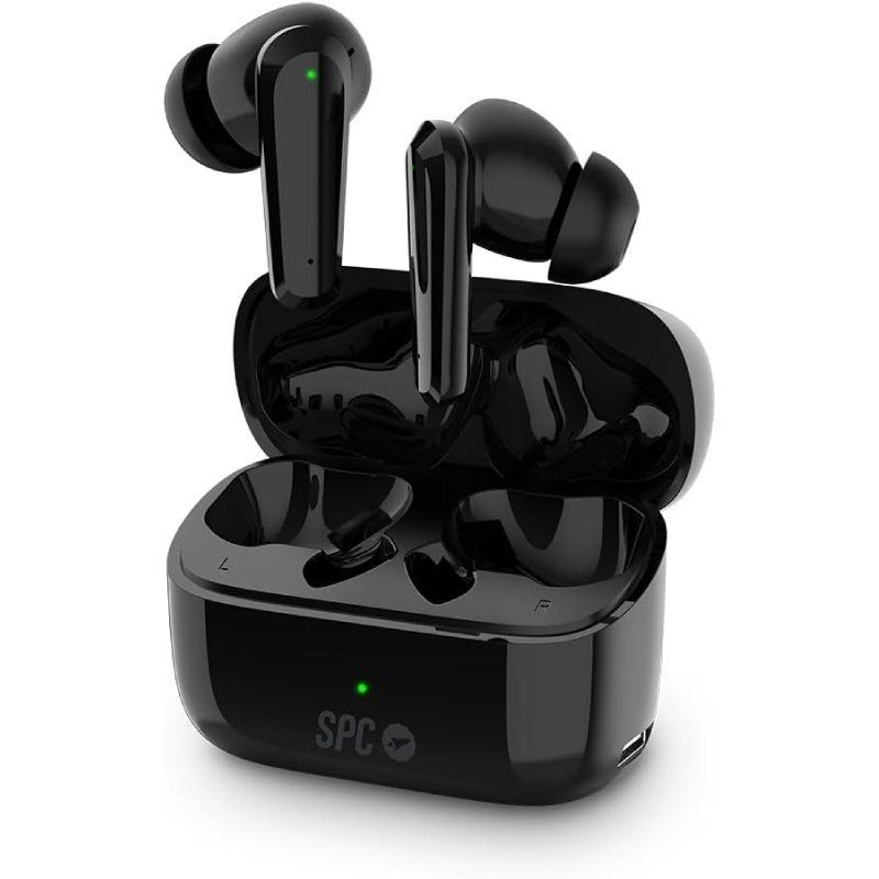 Auriculares Bluetooth SPC Ether 2 Pro con estuche de carga/ Autonomía 6.5h/ Negros - Imagen 3