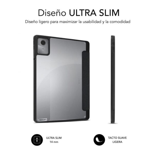 Funda Subblim Clear Shock Case CST-5SC130 para Tablet Lenovo M11 de 11"/ Negra - Imagen 2