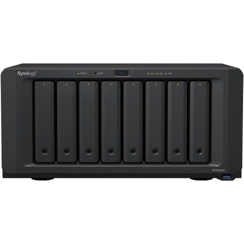 NAS Synology Diskstation DS1823XS+/ 8 Bahías 3.5″- 2.5″/ 8GB DDR4/ Formato Torre