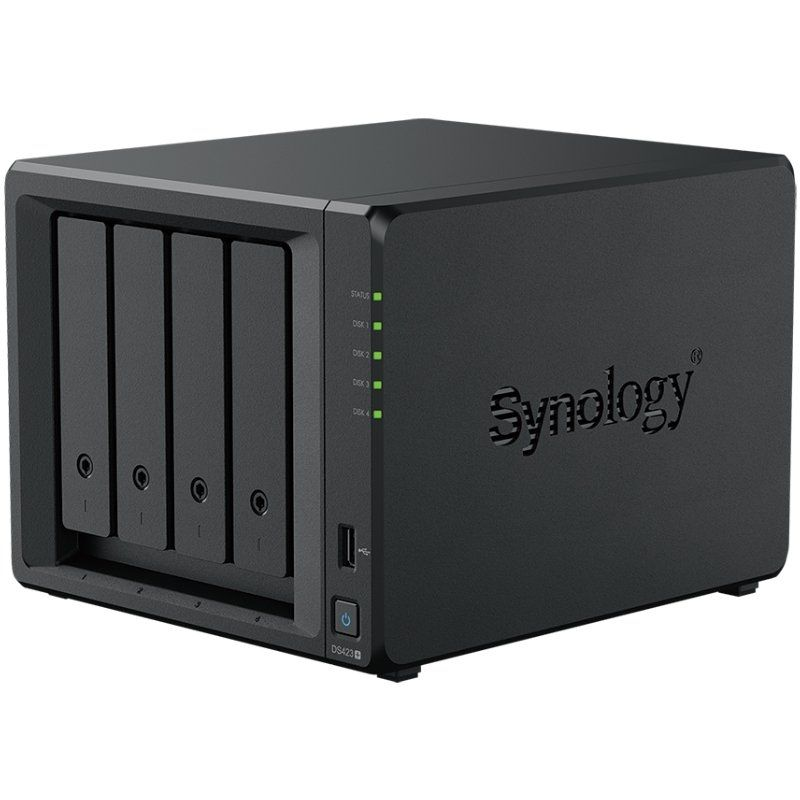 NAS Synology Diskstation DS423+/ 4 Bahías 3.5"- 2.5"/ 2GB DDR4/ Formato Torre - Imagen 2