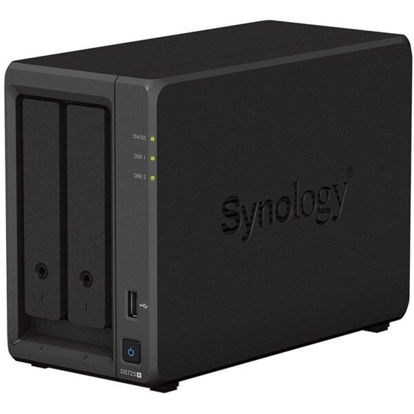 NAS Synology Diskstation DS723+/ 2 Bahías 3.5"- 2.5"/ 16GB DDR4/ Formato Torre - Imagen 2