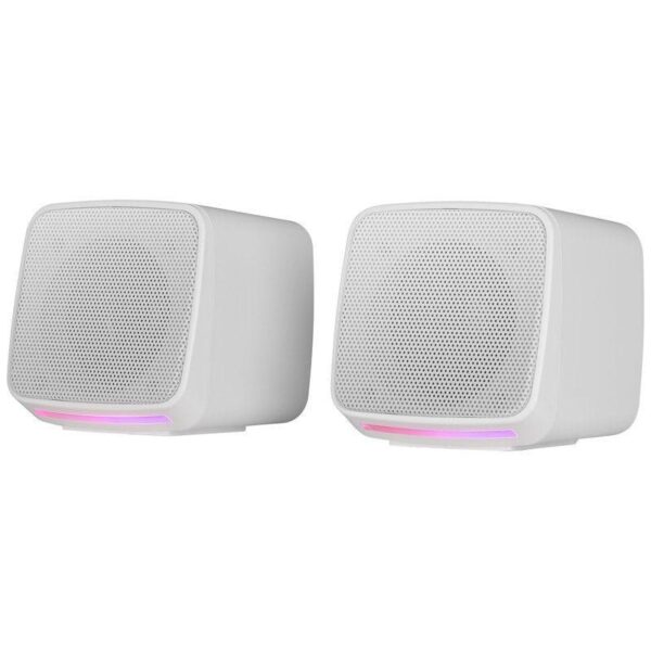 Altavoces Mars Gaming MS-PRO/ 10W/ 1.0/ Blancos - Imagen 3