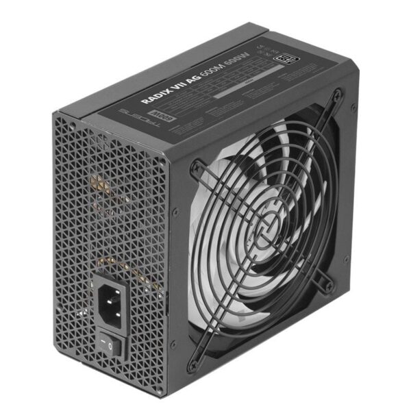 Fuente de Alimentación Tacens Radix VII AG 600M/ 600W/ Ventilador 14cm/ 80 Plus Silver