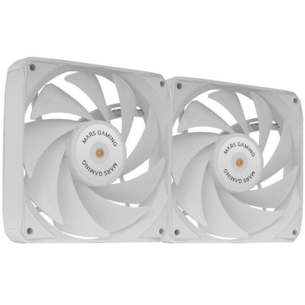 Pack 2 Ventiladores Mars Gaming MF-NCLX2/ 12cm - Imagen 2