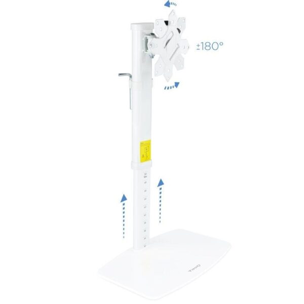 Soporte de Sobremesa para Monitor TooQ DB1127TN-W/ Giratorio/ Inclinable/ hasta 6kg - Imagen 2