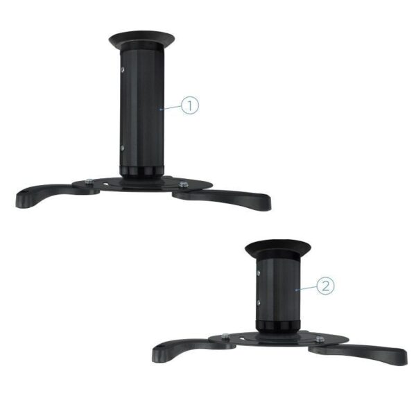 Soporte de Techo para Proyector TooQ PJ1010TN-B/ Inclinable-Giratorio/ hasta 10kg - Imagen 2