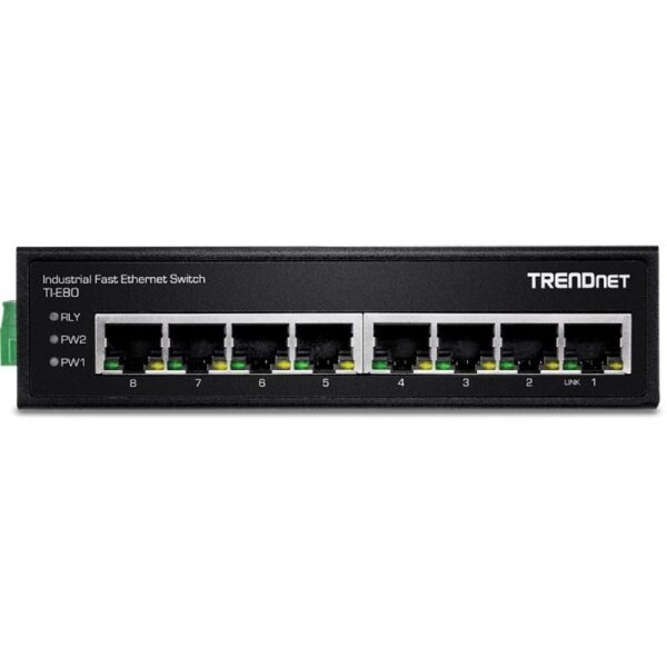 Switch TRENDnet TI-E80 8 Puertos/ RJ-45 Gigabit 10/100 - Imagen 2