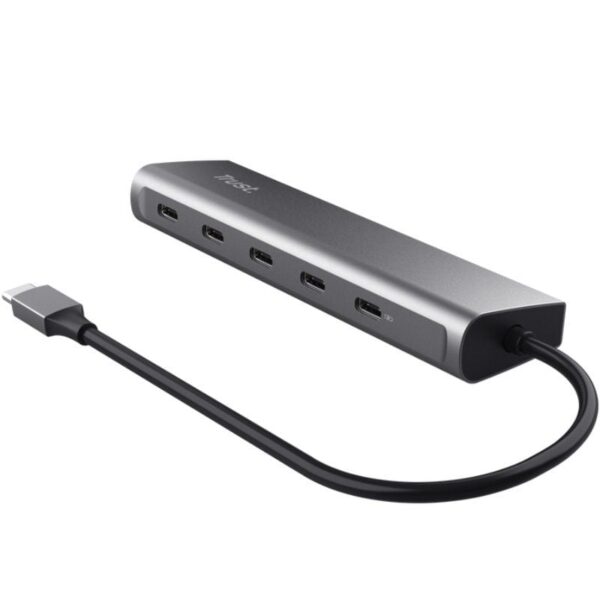 Hub USB Tipo-C Trust Halyx/ 4xUSB Tipo-C/ 1xUSB Tipo-C PD - Imagen 3