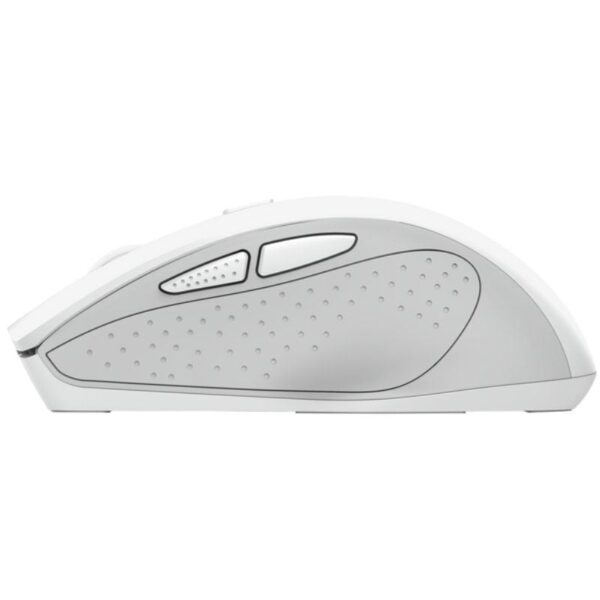 Ratón Inalámbrico Trust Nito Silent/ Hasta 2200 DPI/ Blanco - Imagen 3