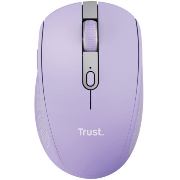Ratón Inalámbrico por Bluetooth Trust Ozaa Compact Wireless/ Batería recargable/ Hasta 3200 DPI/ Morado - Imagen 3