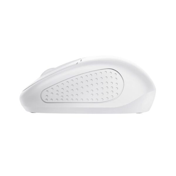 Ratón Mini Inalámbrico Trust Primo/ Hasta 1600 DPI/ Blanco mate - Imagen 3