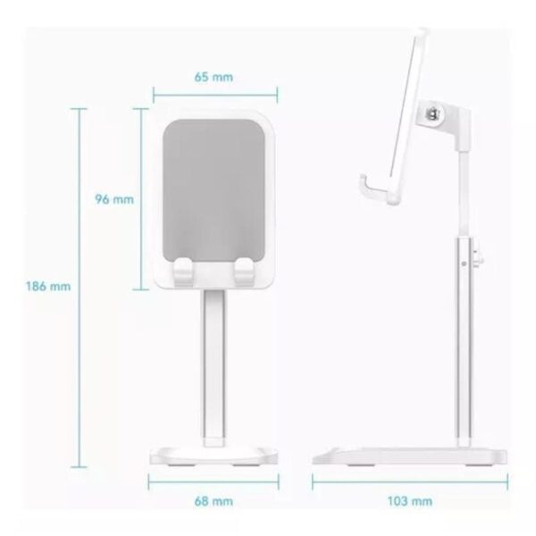 Soporte para Smartphone/Tablet Vention KCQW0/ Blanco - Imagen 2