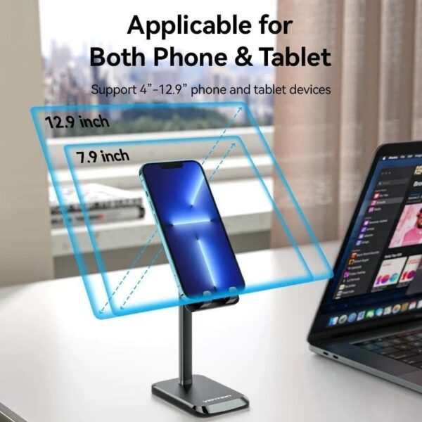 Soporte para Smartphone/Tablet Vention KCQW0/ Blanco - Imagen 3