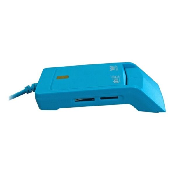 Lector de DNI y Tarjetas Woxter Combo PE26-146/ Azul/ USB 2.0 - Imagen 2