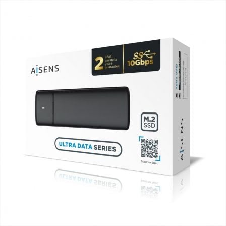 Caja externa para disco ssd m.2 sata/nvme aisens asm2-001b - Imagen 9