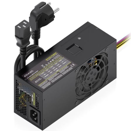 Fuente de alimentación tfx aisens aspc-500tfx-psebk/ 500w/ ventilador 8cm - Imagen 5