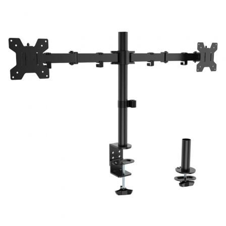 Soporte de mesa para 2 monitores aisens dt32tsr-279/ giratorio/ inclinable/ hasta 10kg - Imagen 6