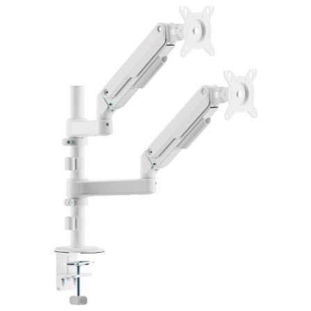 Soporte de mesa con contrapeso para 2 monitores aisens dt32tsr-441/ giratorio/ inclinable/ hasta 9kg - Imagen 8